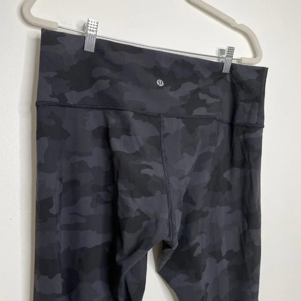 Lululemon Wunder Under High Rise Camo Leggings 14 - Picture 10 of 13